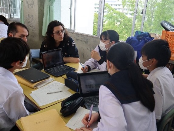 留学生との交流授業